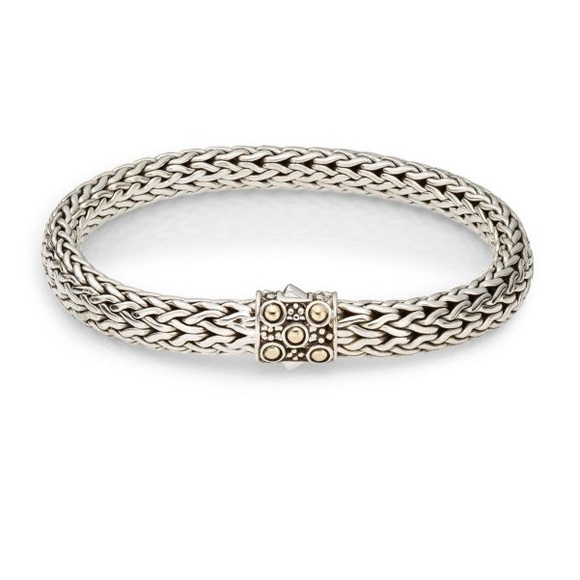 John Hardy Jewelry - John Hardy Dot Sterling Silver & 18K Yellow Gold Bracelet